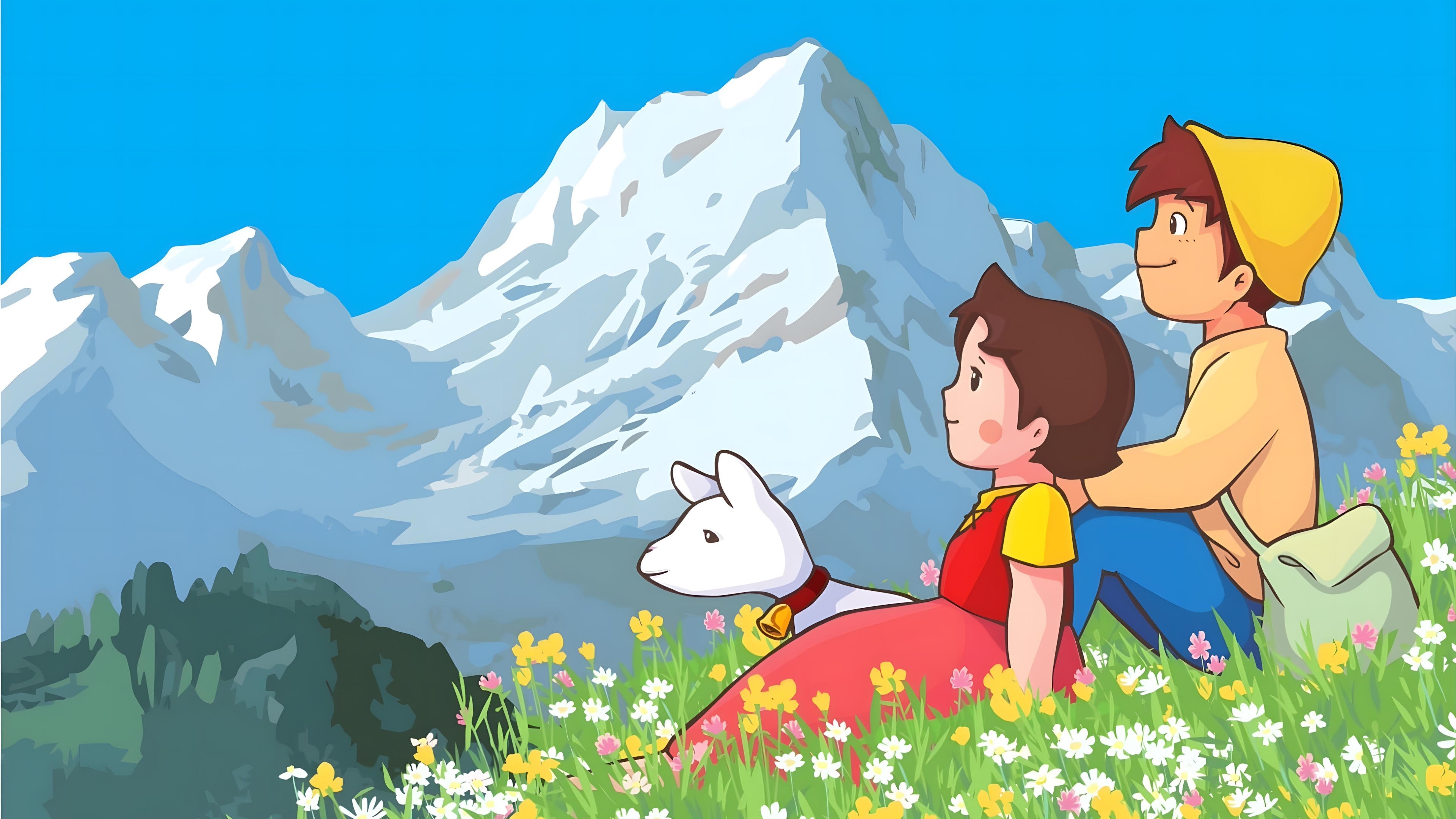 Heidi in the Mountains