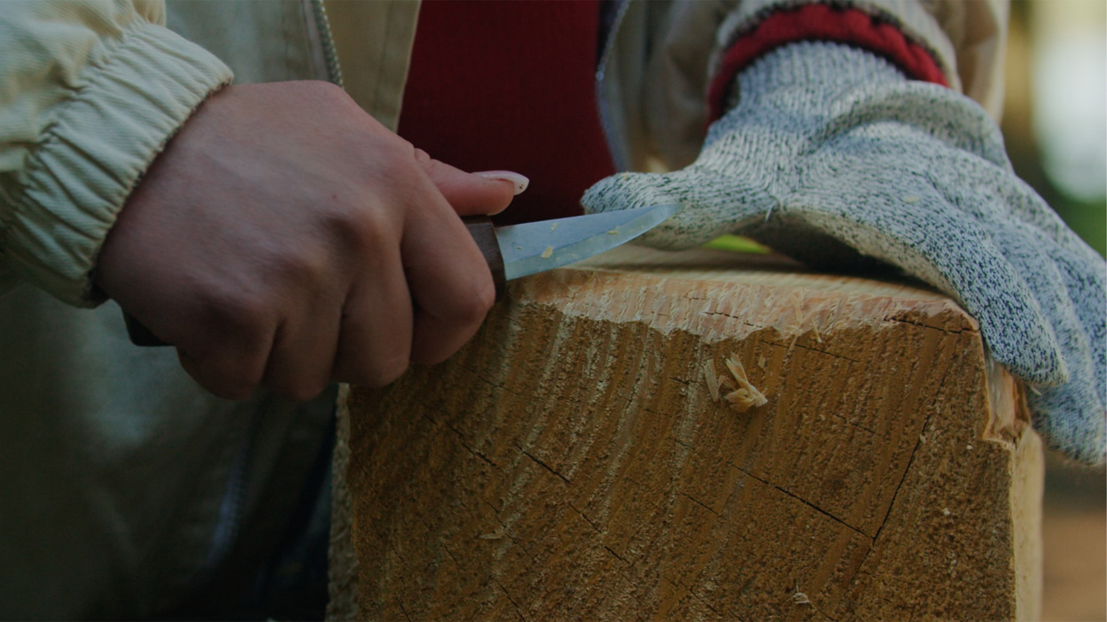 Carved