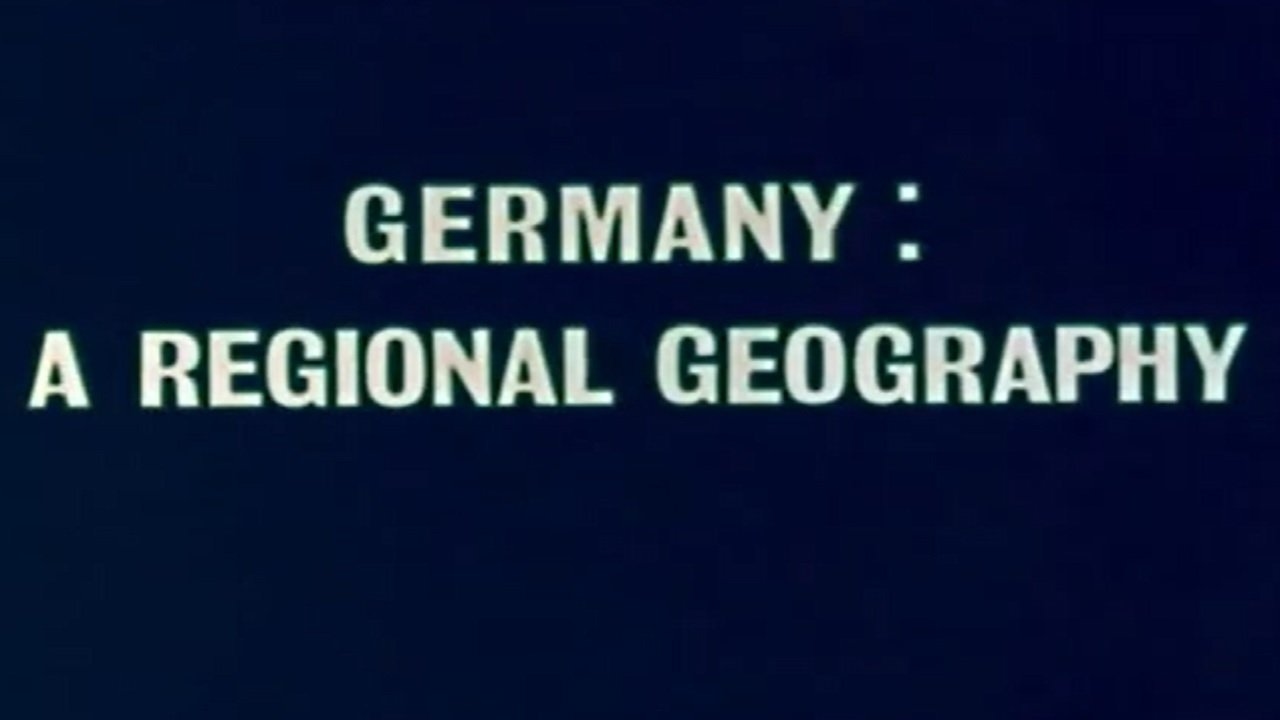 Germany: A Regional Geography