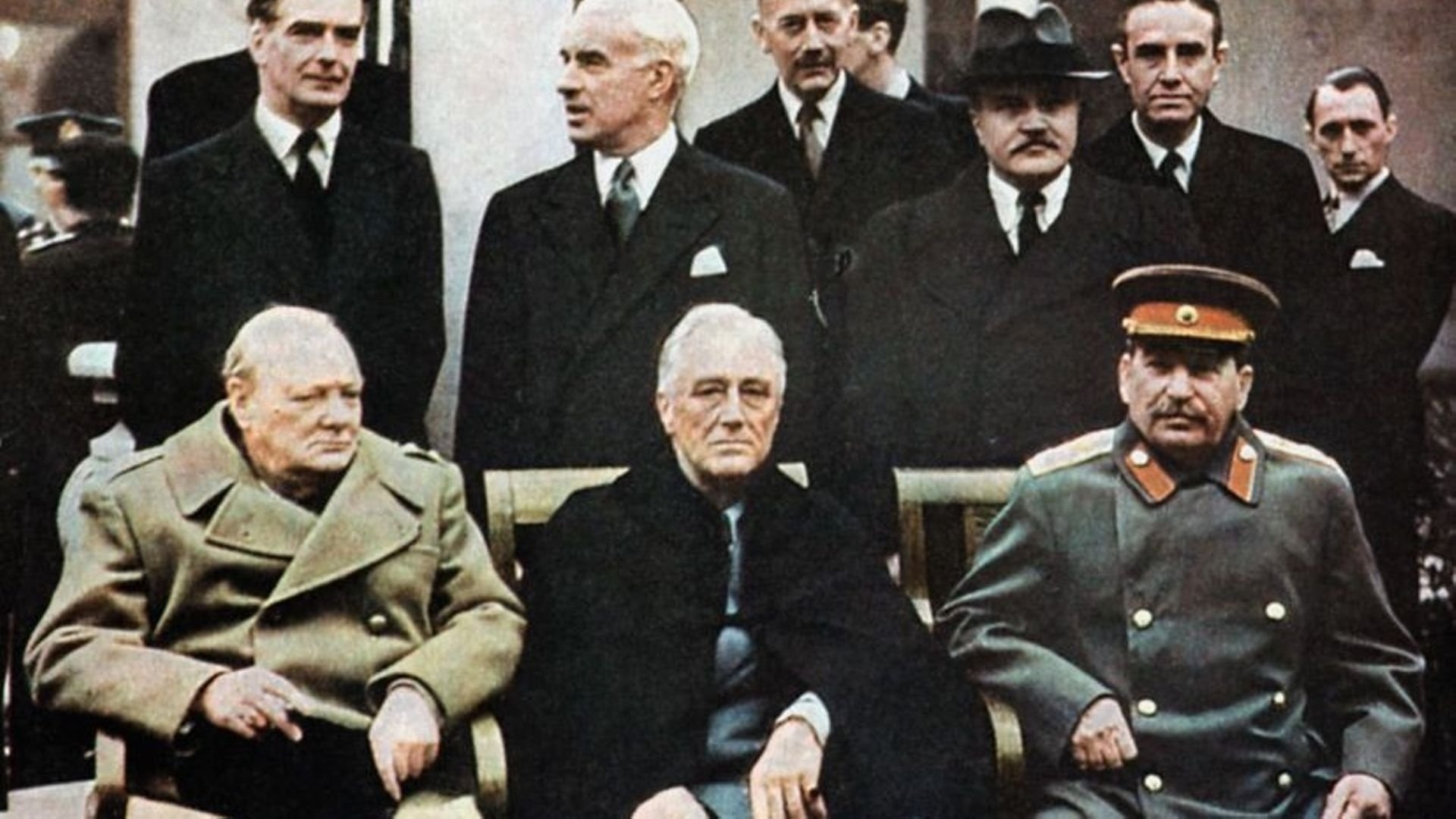 Churchill, Roosevelt et Staline - La route vers Yalta