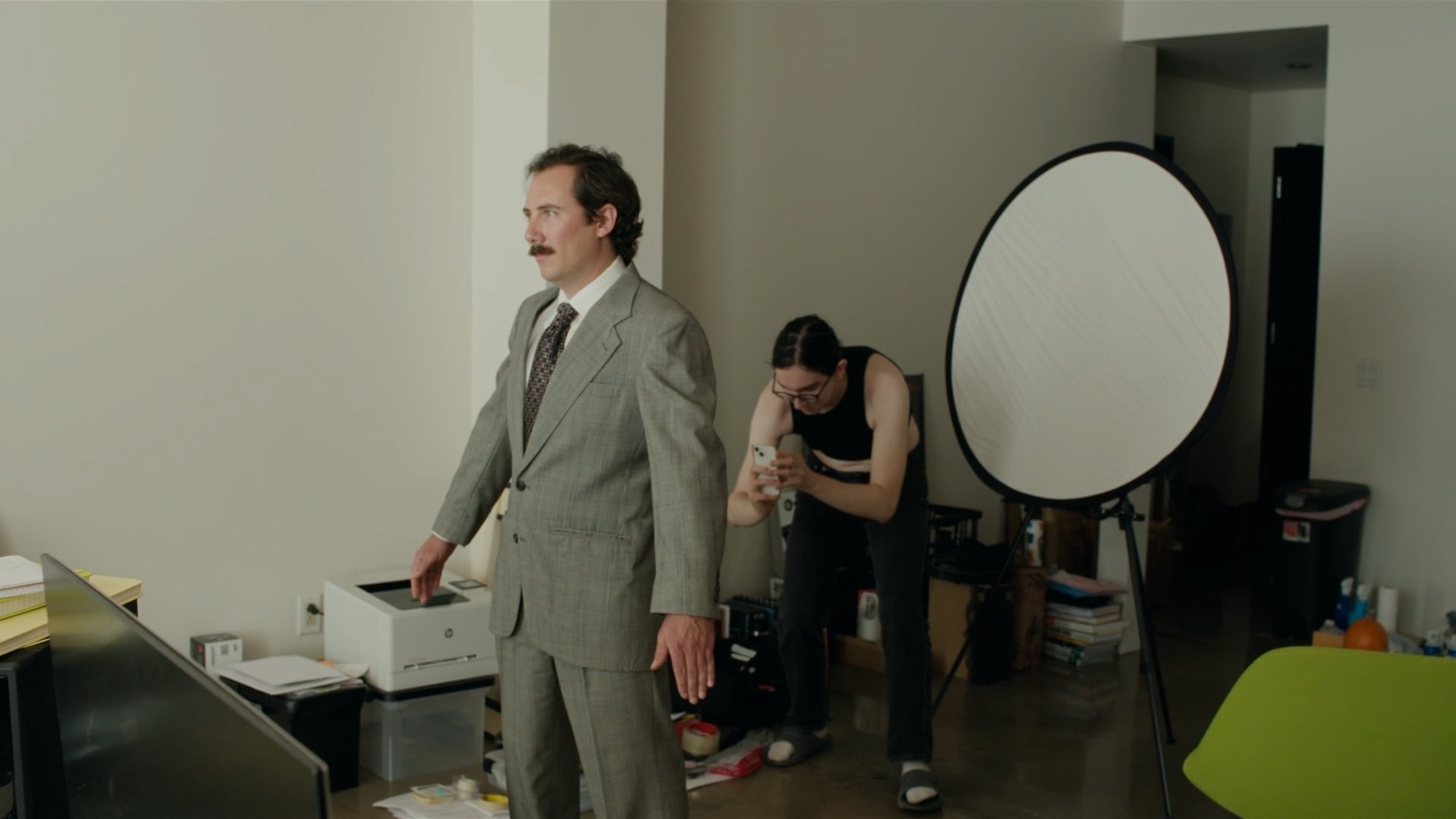 behind the scenes