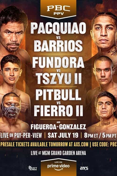 Manny Pacquiao vs. Mario Barrios