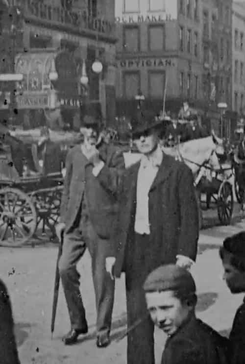 London Street Scene / Turn Out of a Fire Brigade
